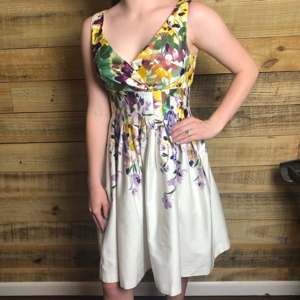 Eliza J, floral print dress - Picture 4 of 11